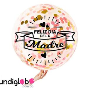 Globo burbuja “ Feliz día de la Madre” 18”