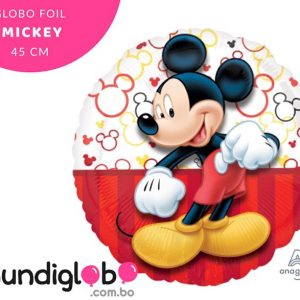 Globo foil de Mickey Mouse de 45cm