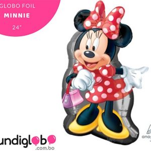 Globo foil Minnie Mouse de 24 pulgadas