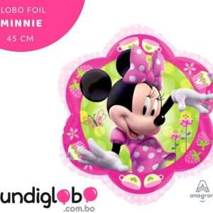 Globo foil de Minnie Mouse Pastelera de 45cm