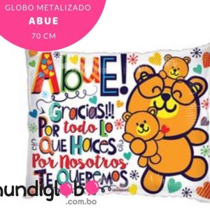 Globo foil “Abu gracias” 70 cm