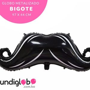 Globo foil bigote 97x44cm