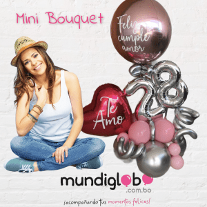 MiniBouquet Feliz Cumpleaños Para Ella