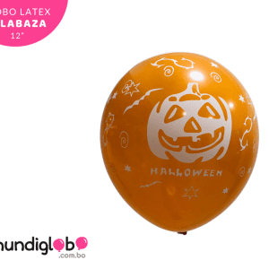 Docena de Globos de látex de 12” temáticos Halloween