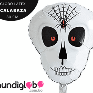 Globo foil Jumbo Calavera con araña