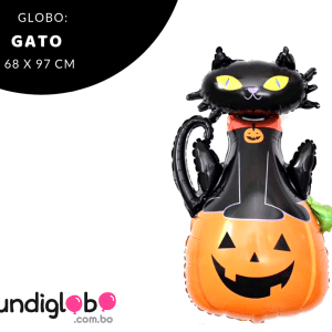 Globo Jumbo Gato Halloween