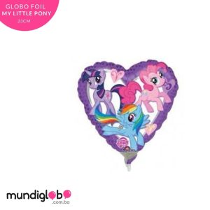 Globo foil 23 cm de My Little Pony