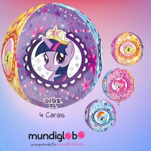Globo orbz 4D “Personajes My Little Pony”