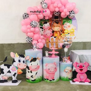 Decoración Animales de la Granja - Paquete de decoración basico