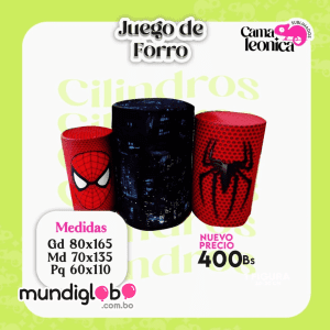 Juego de forros sublimados para 3 cilindros