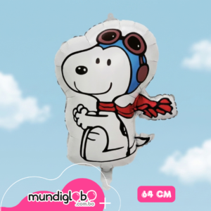 Globo foil Jumbo Snoopy aviador