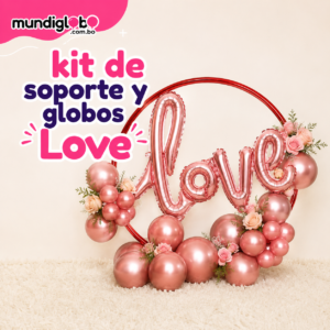 Kit de soporte de globos Love
