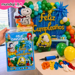 Set Completo de decoración Snoopy – Decoración Multicolor 2