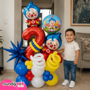 Bouquet de globos L de Plim Plim
