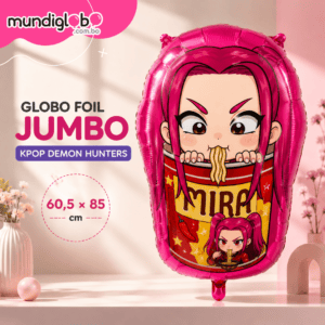 Globo Jumbo Mira – K-POP Demon Hunters